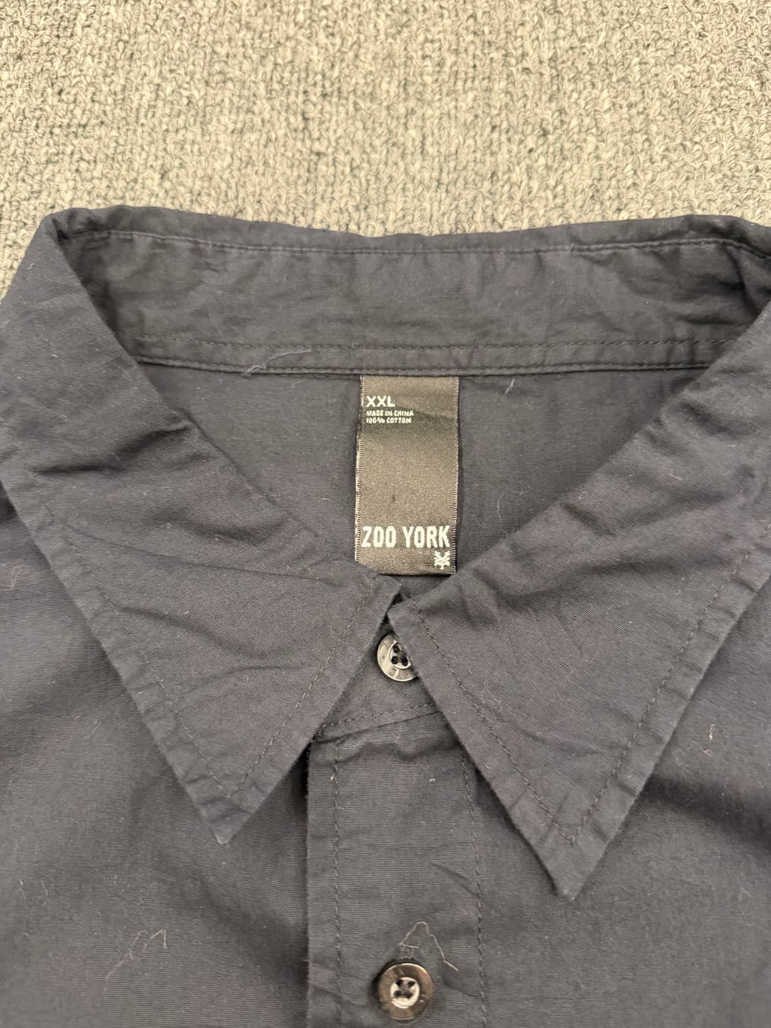 2XL) Zoo York 빈티지 후면 프린팅 반팔셔츠 상품이미지3