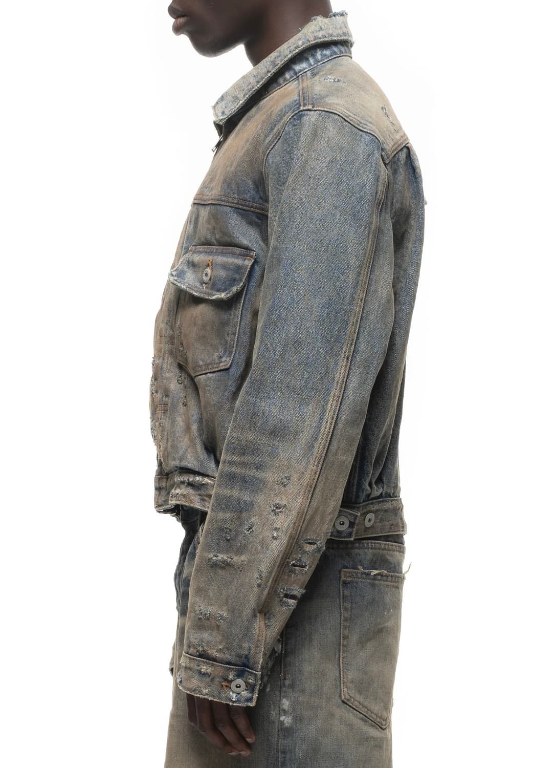 NF JAPANESE DUST SELVEDGE TRUCKER JACKET 상품이미지5