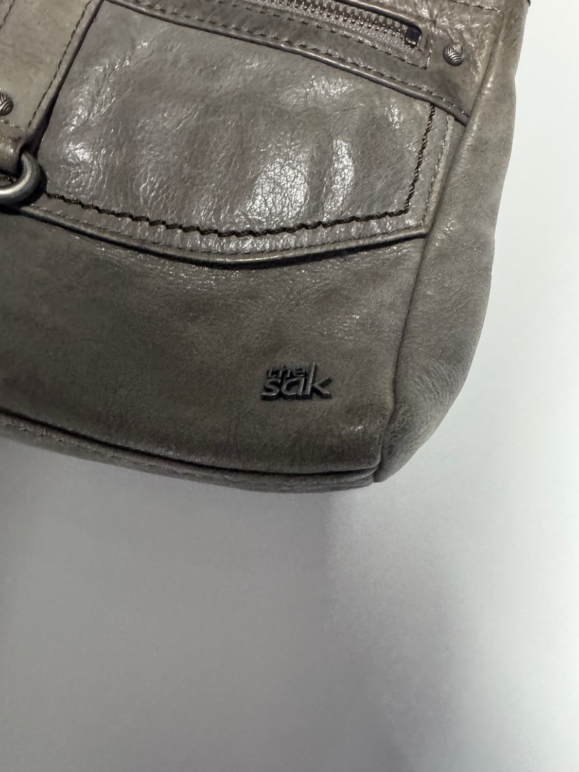 여성 the sak 빈티지 천연 버팔로 가죽 크로스백 F 상품이미지2