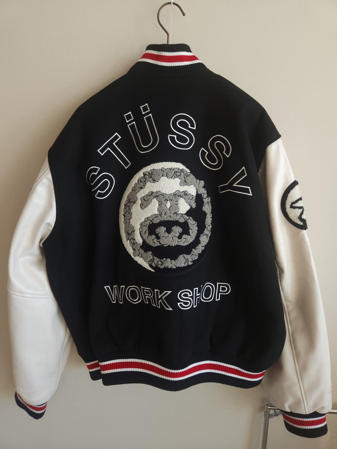 스투시×아워레가시×데임티어스 TTL 바시티자켓 상품이미지9