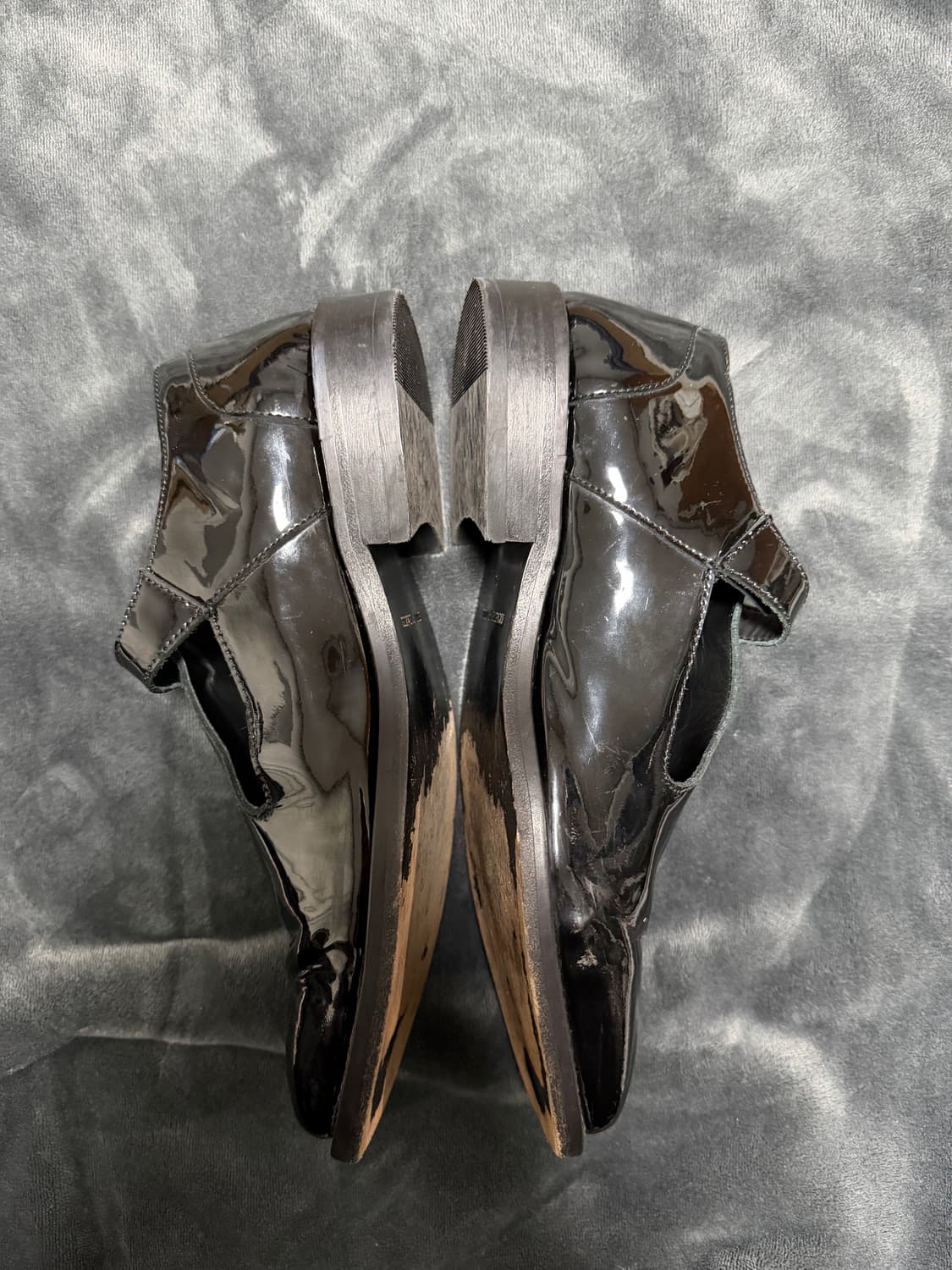 ERNEST W. BAKER T-BAR MONKSTRAPS BLACK  상품이미지6