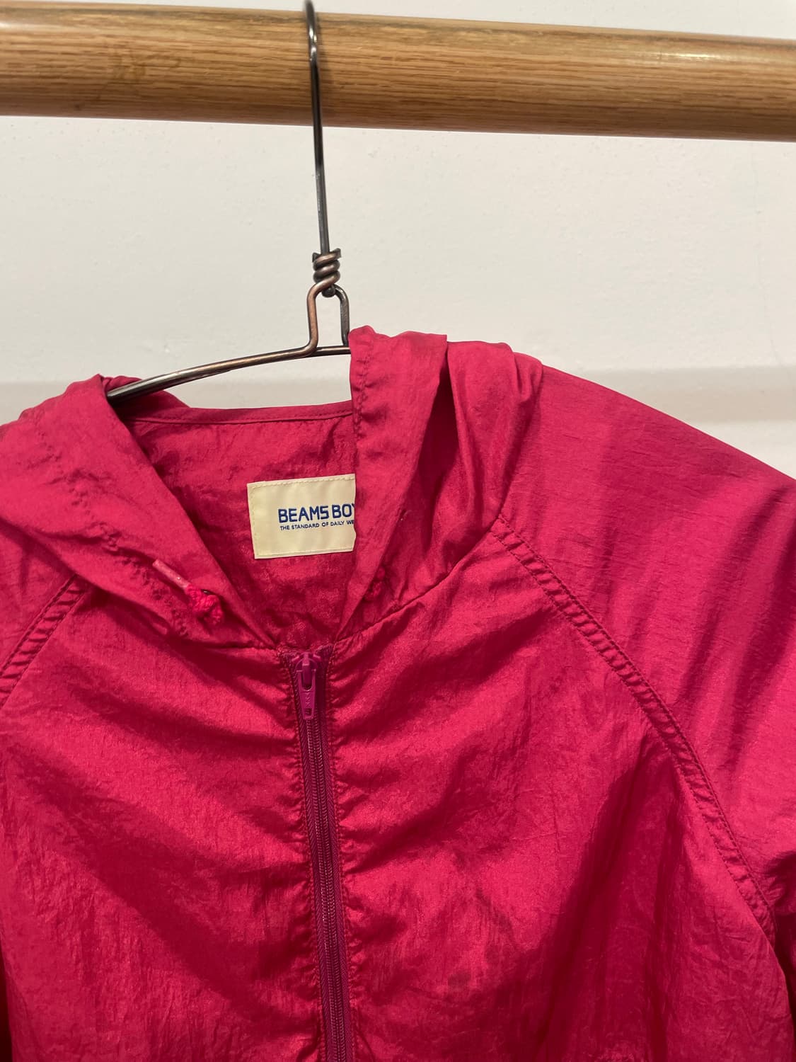 beams boy pink zip-up 상품이미지2