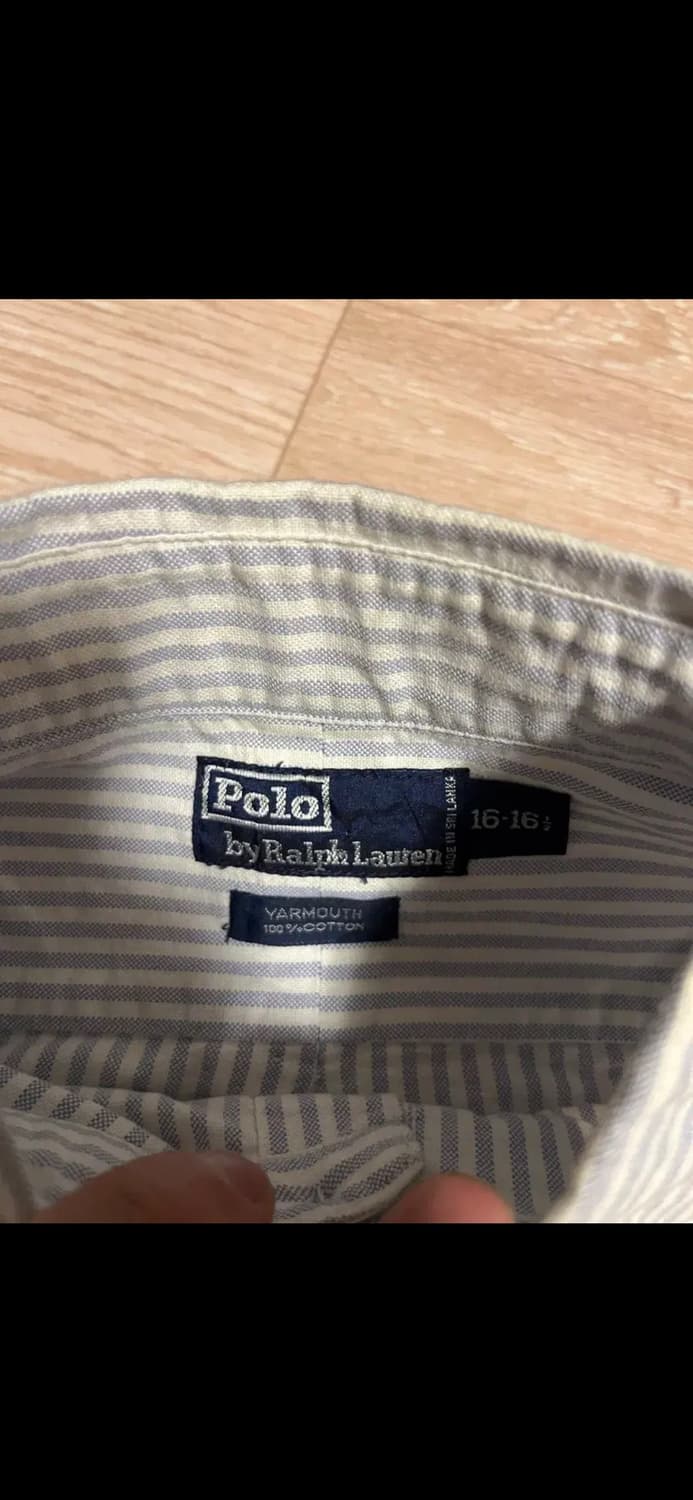 폴로 스트라이프 셔츠 빈티지 상품이미지2