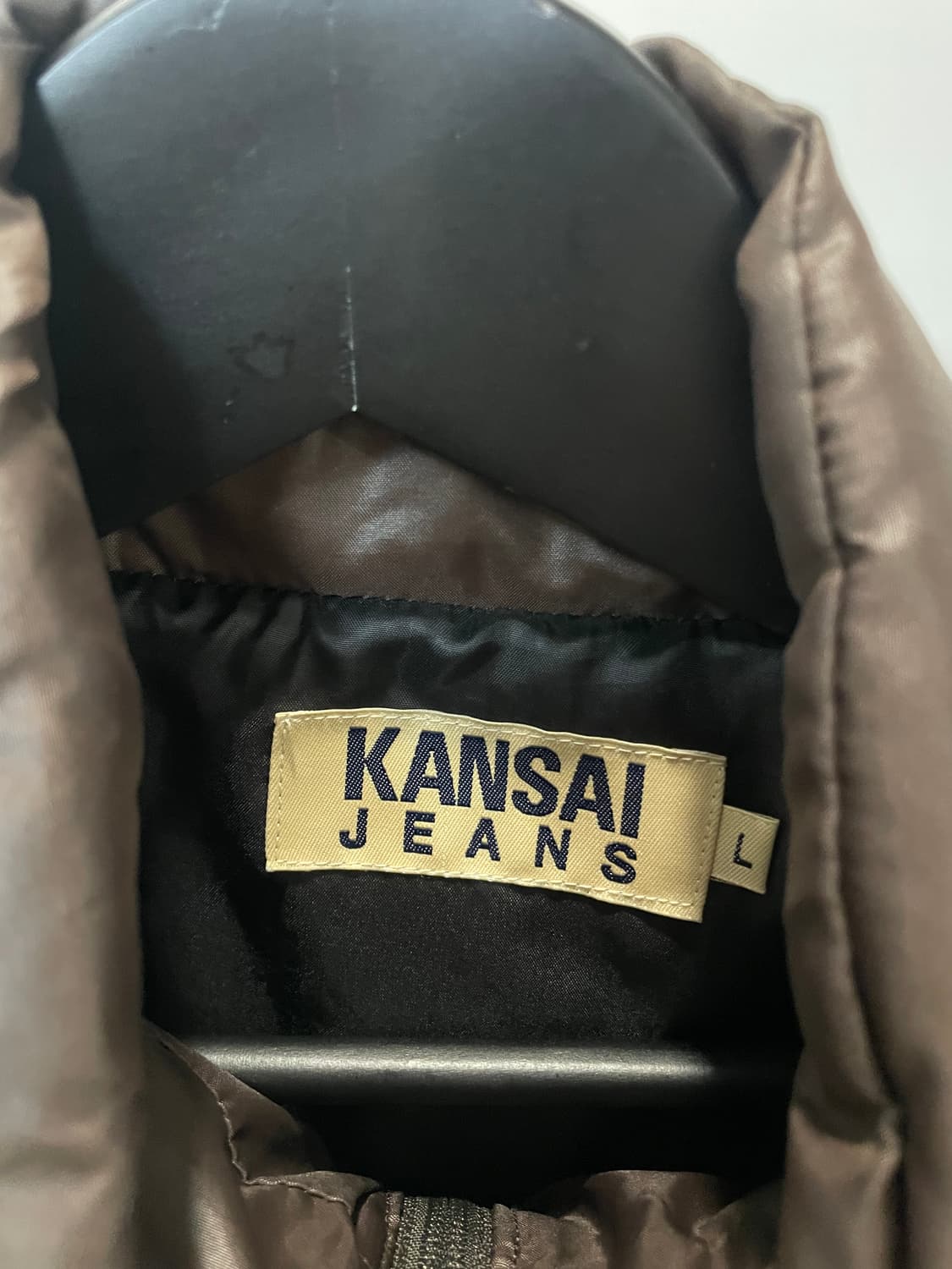 (L) 간사이 야마모토 브라운 패디드 베스트 상품이미지5