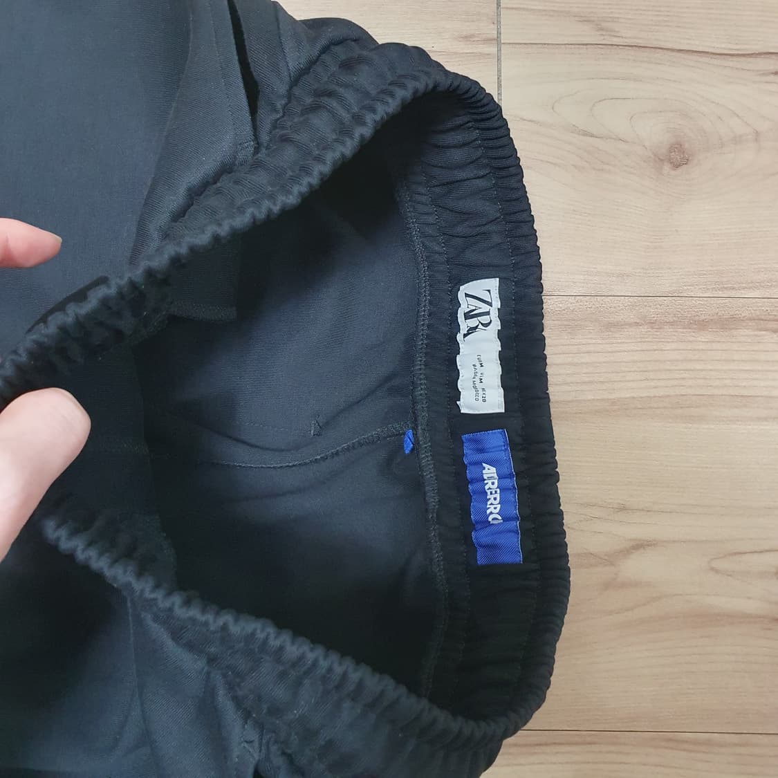 자라 아더에러 조거 팬츠 블랙 상품이미지4