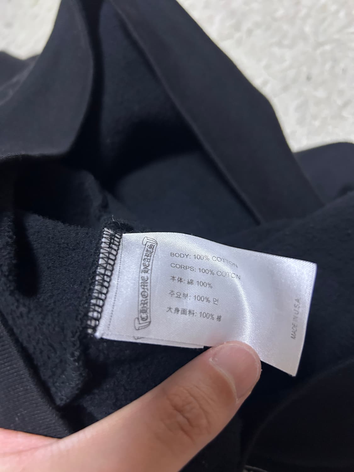 [L] 크롬하츠 홀스슈 오사카 후드티 상품이미지8