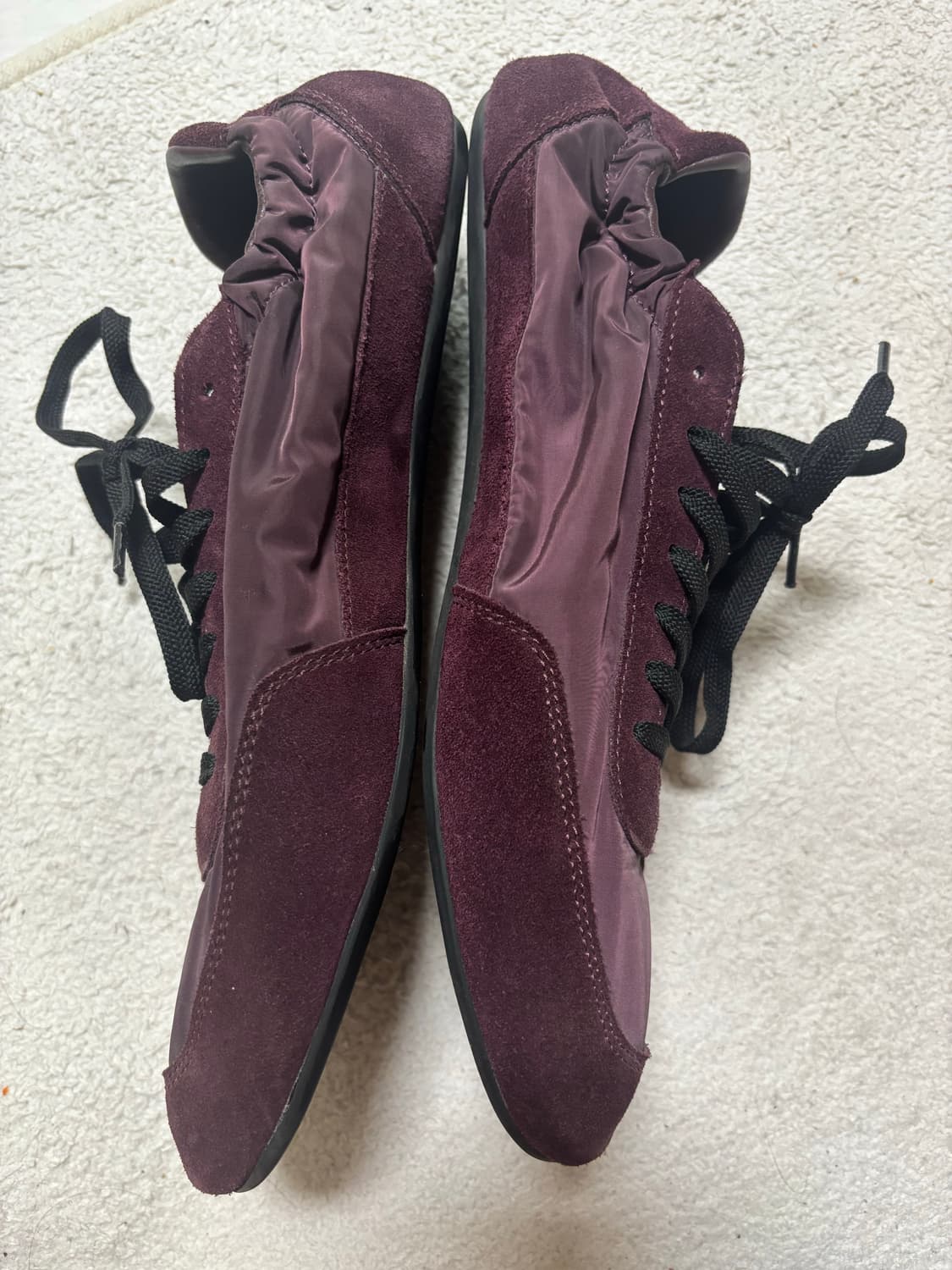 프라다 컬랩스 버건디 8.5 상품이미지4