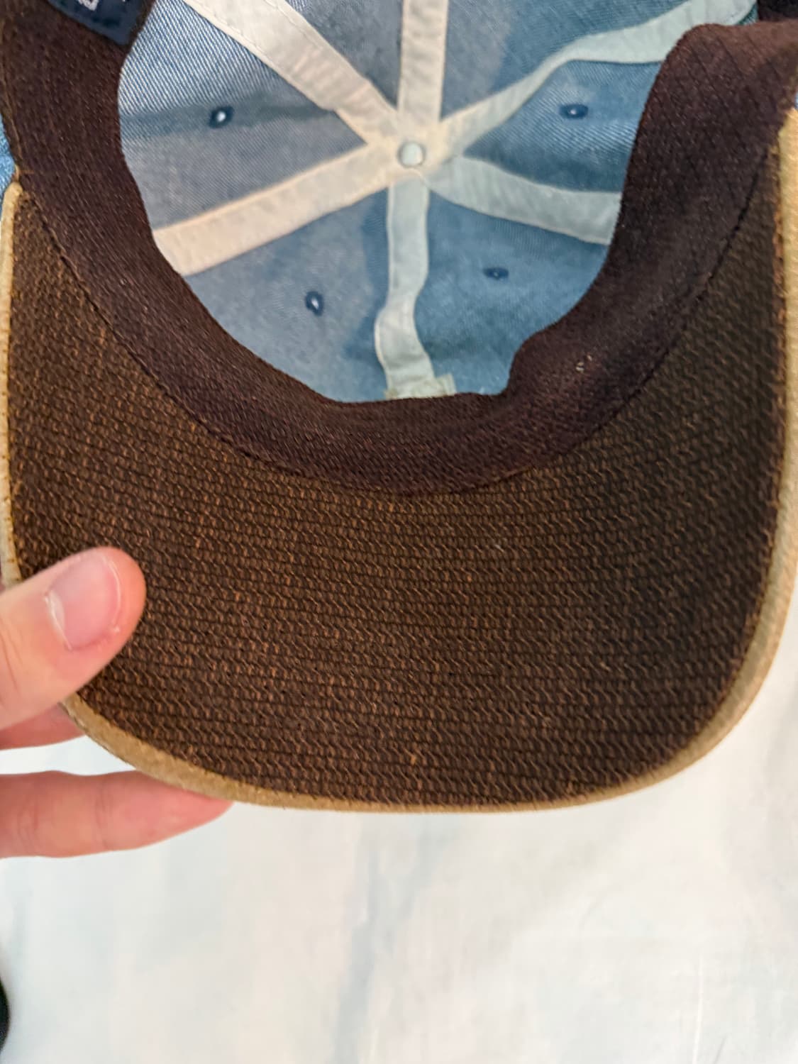 00s 폴로 랄프로렌 폴로진스 데님 자수 볼캡 상품이미지4