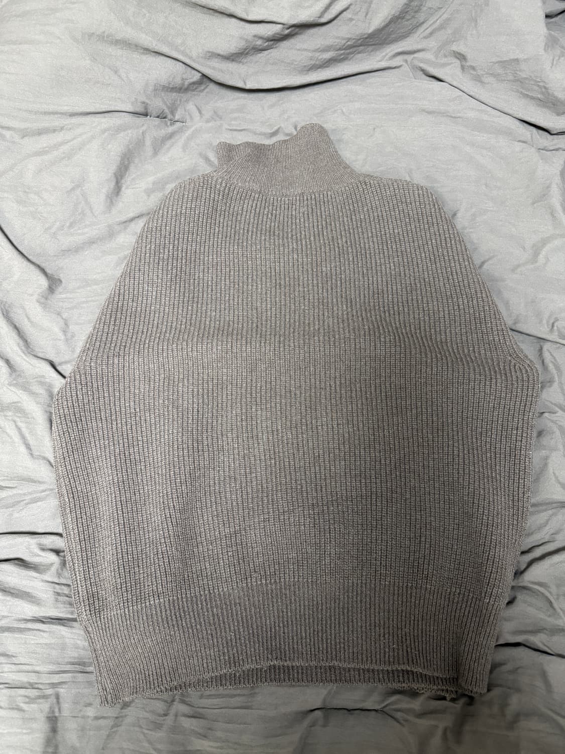 아트이프액츠 하프집업 니트 M 상품이미지3