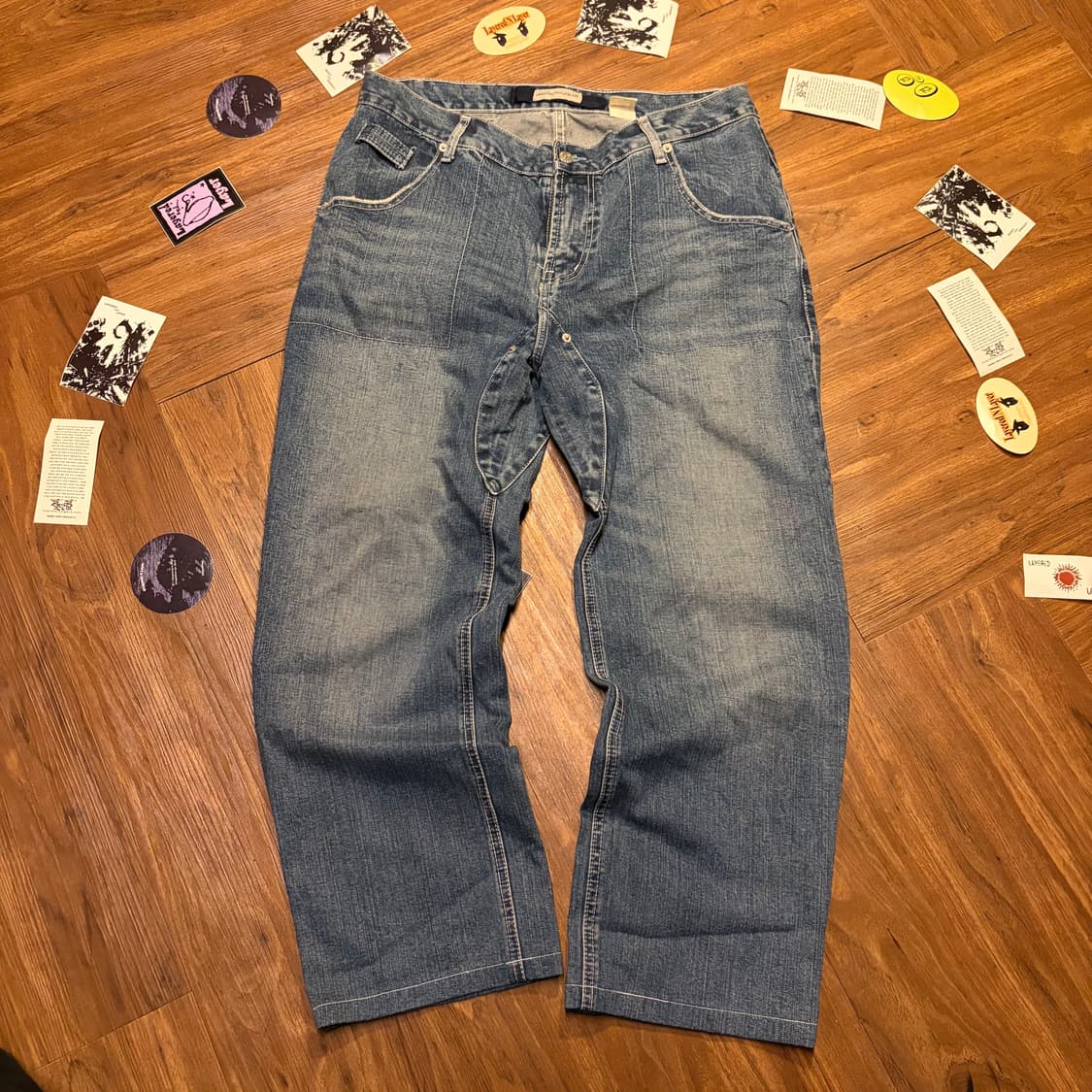 Armani denim work pants 데님 워크 팬츠 상품이미지2