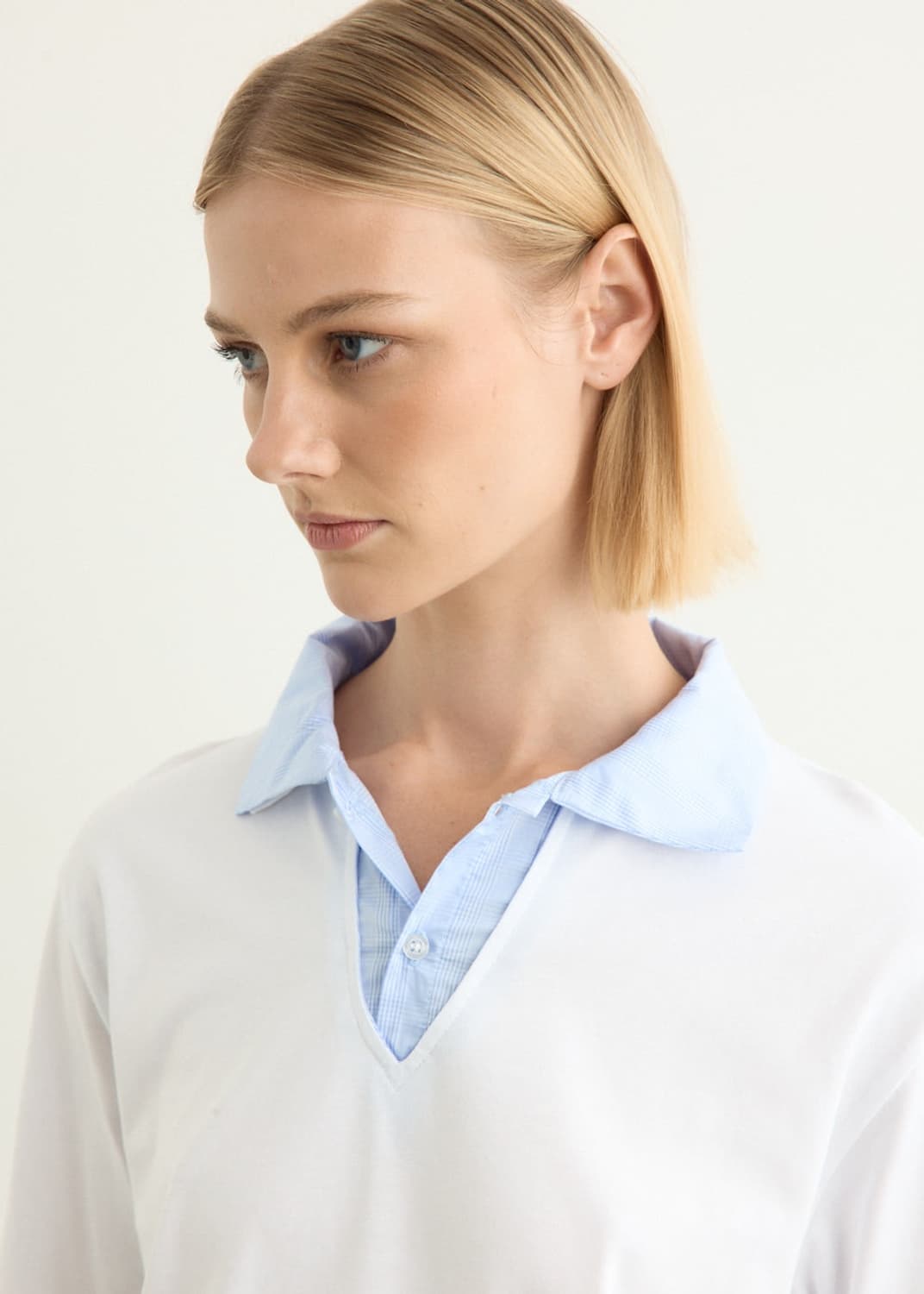 [S,M,L,XL]기마구아스 LUIS 폴로 티셔츠/화이트 상품이미지2