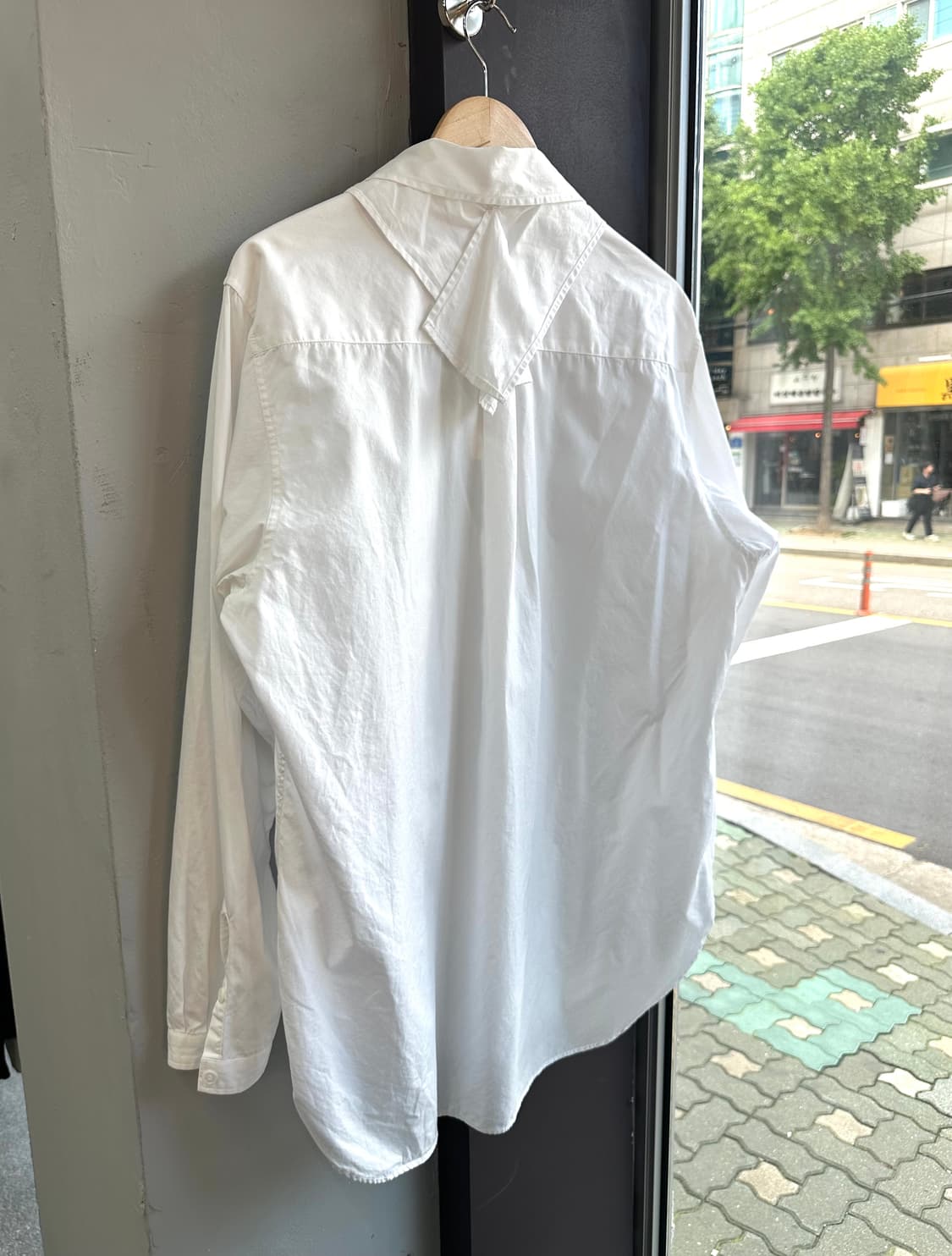 3/ 요지야마모토 뿌르옴므 백포인트 셔츠 상품이미지7