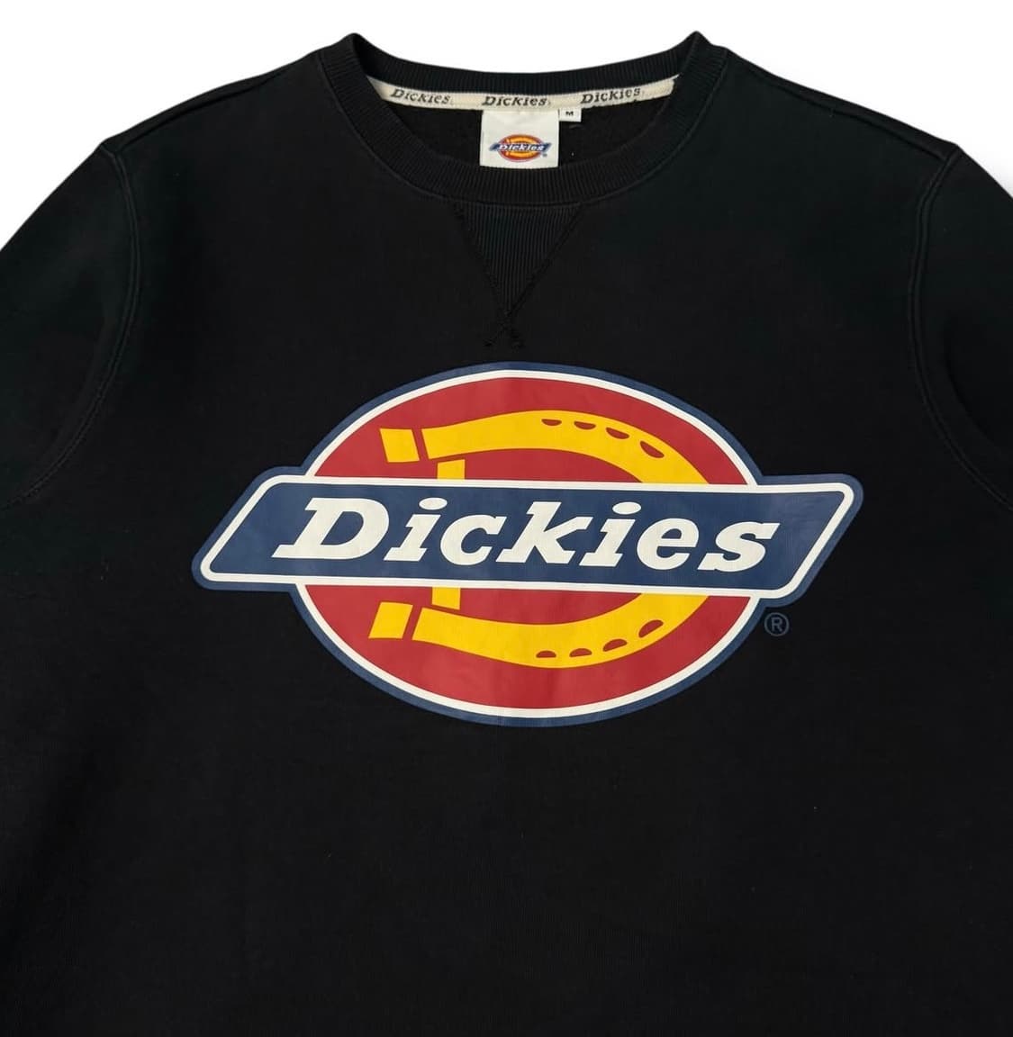 디키즈 빅로고 맨투맨 블랙 상품이미지2