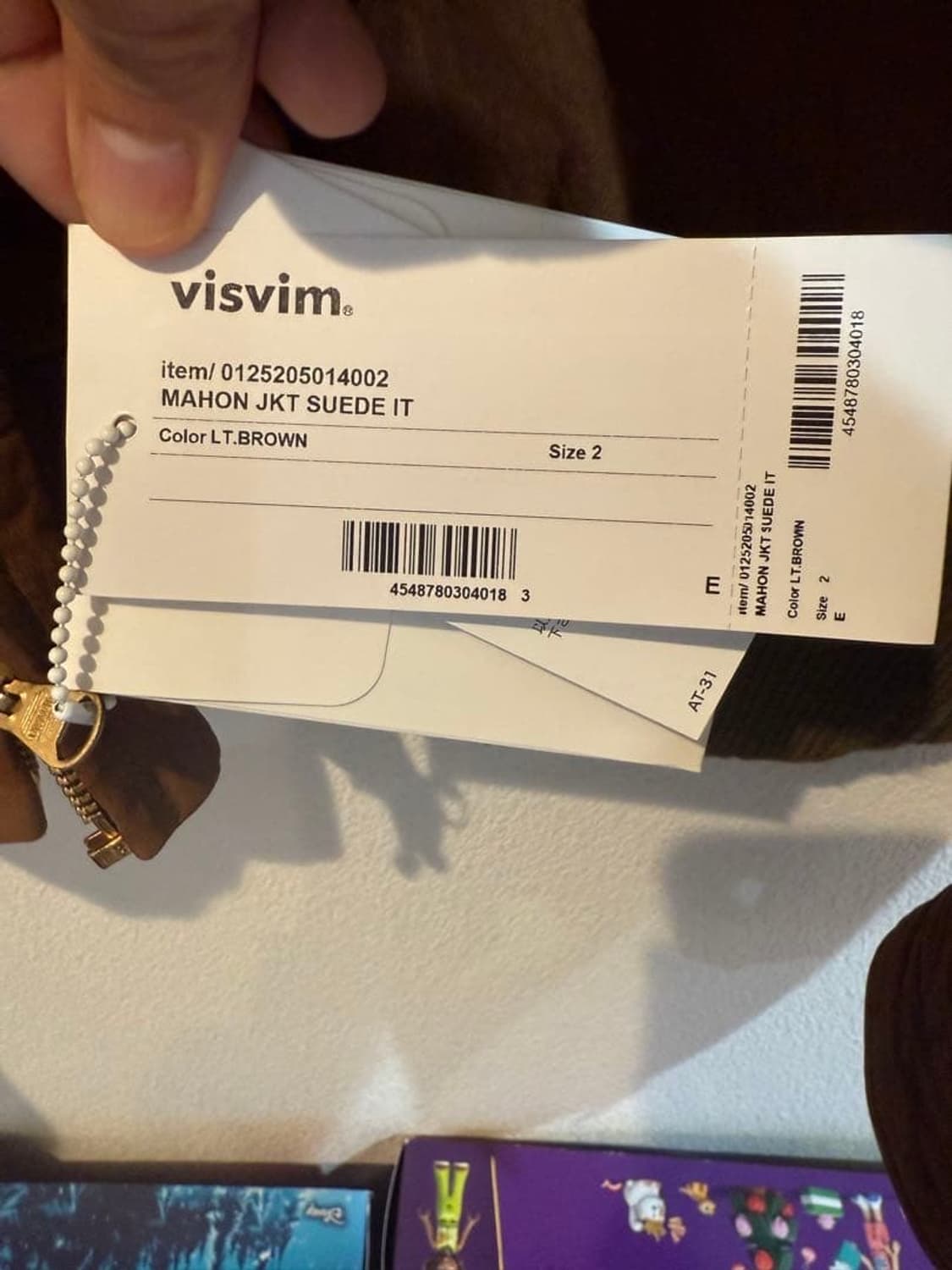 25aw MAHON JKT SUEDE IT 상품이미지7