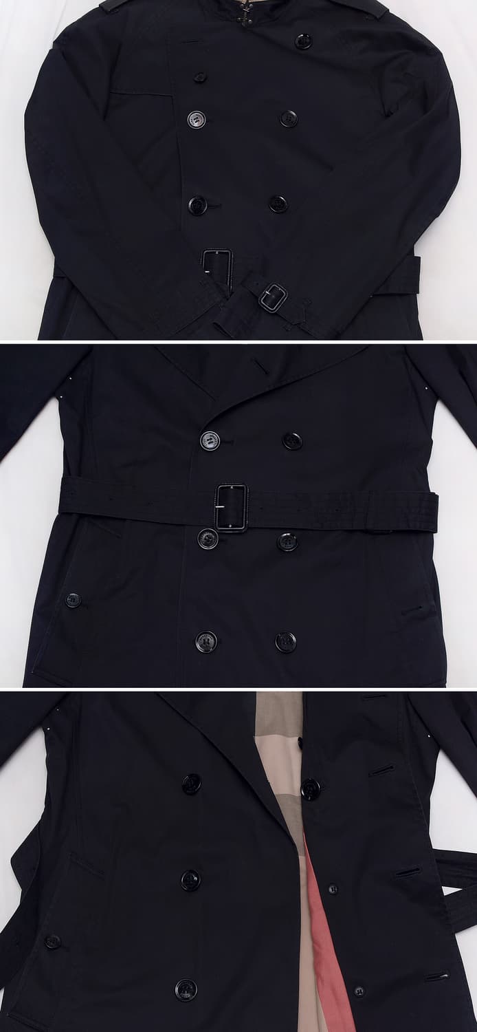 버버리 미드 렝스 켄징턴 벨티드 트렌치코트 (M / 100+) 상품이미지6