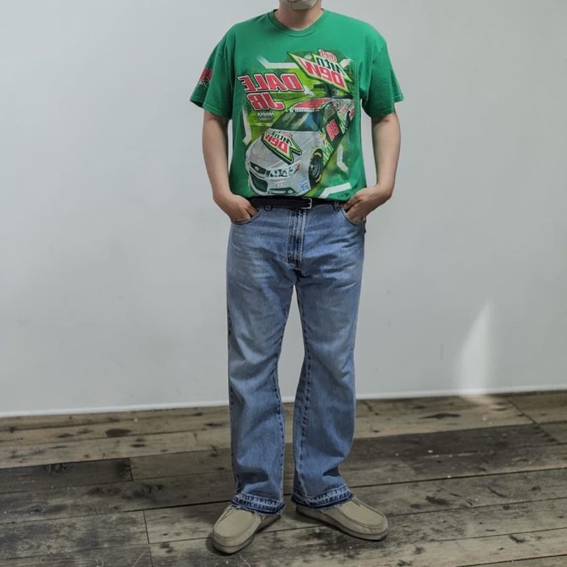 00S 레어 나스카 마운틴듀 반팔티 XL M0284 상품이미지1