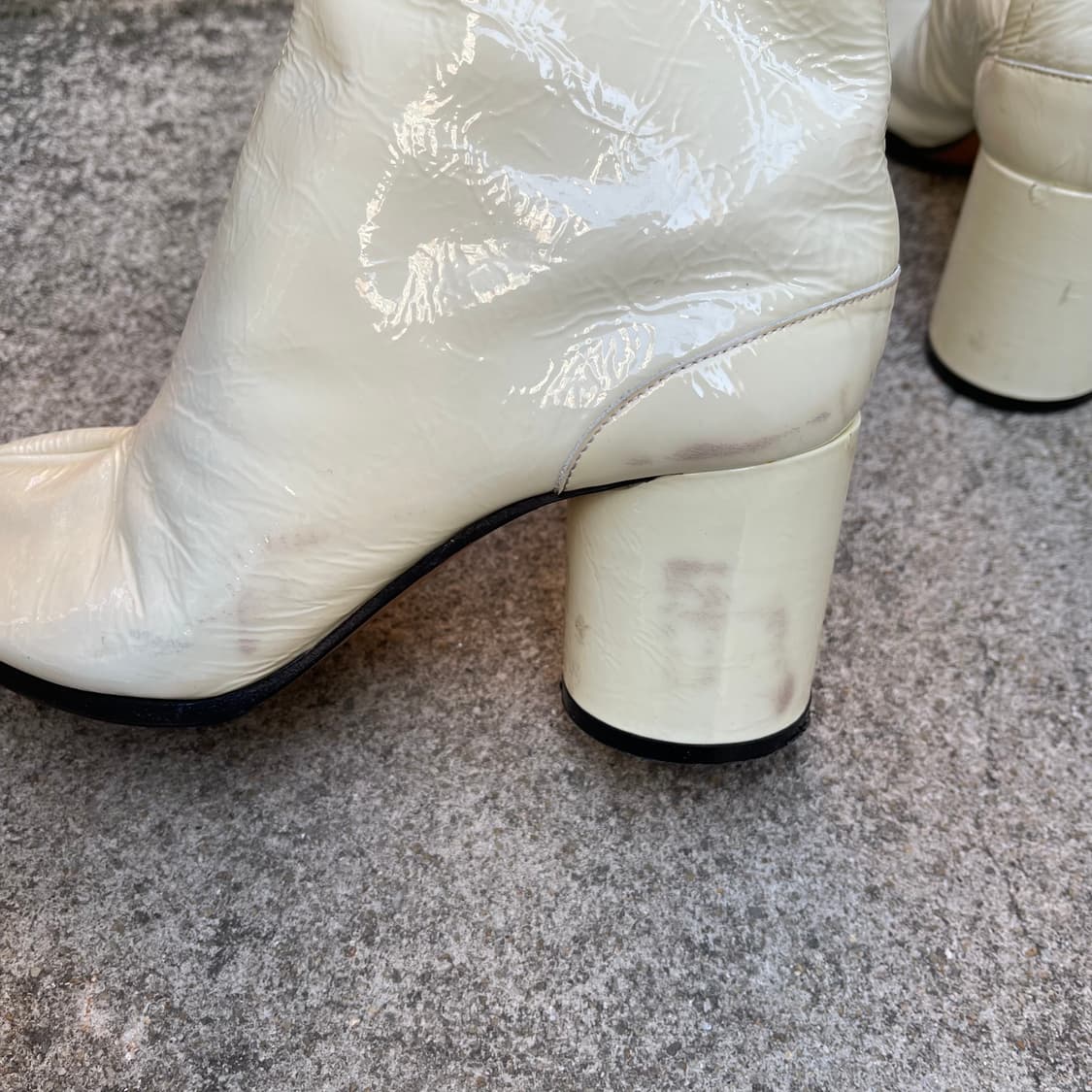 [36] Maison Margiela Patent Leather 타비부츠 상품이미지6