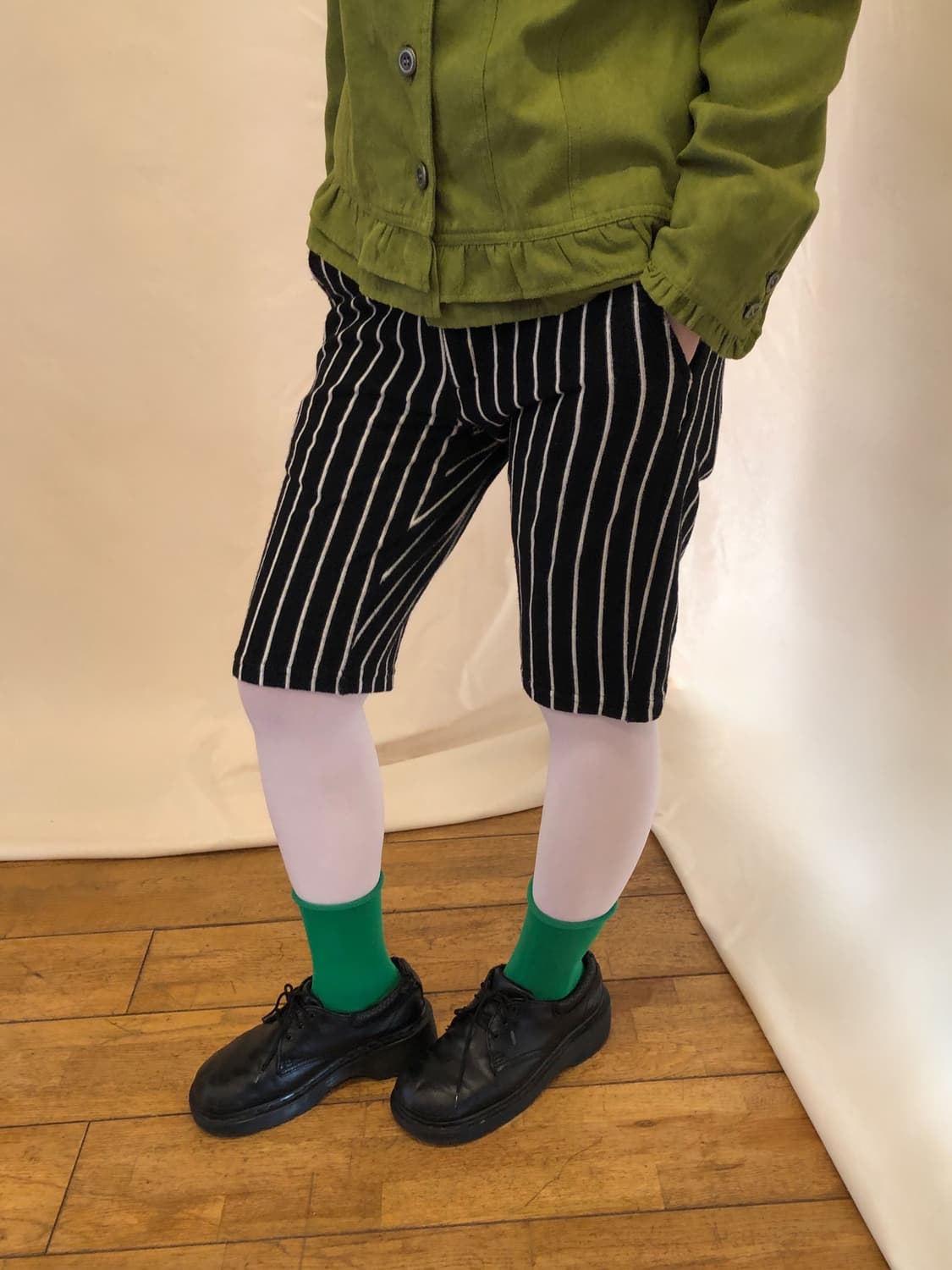 stripe half pants 상품이미지4