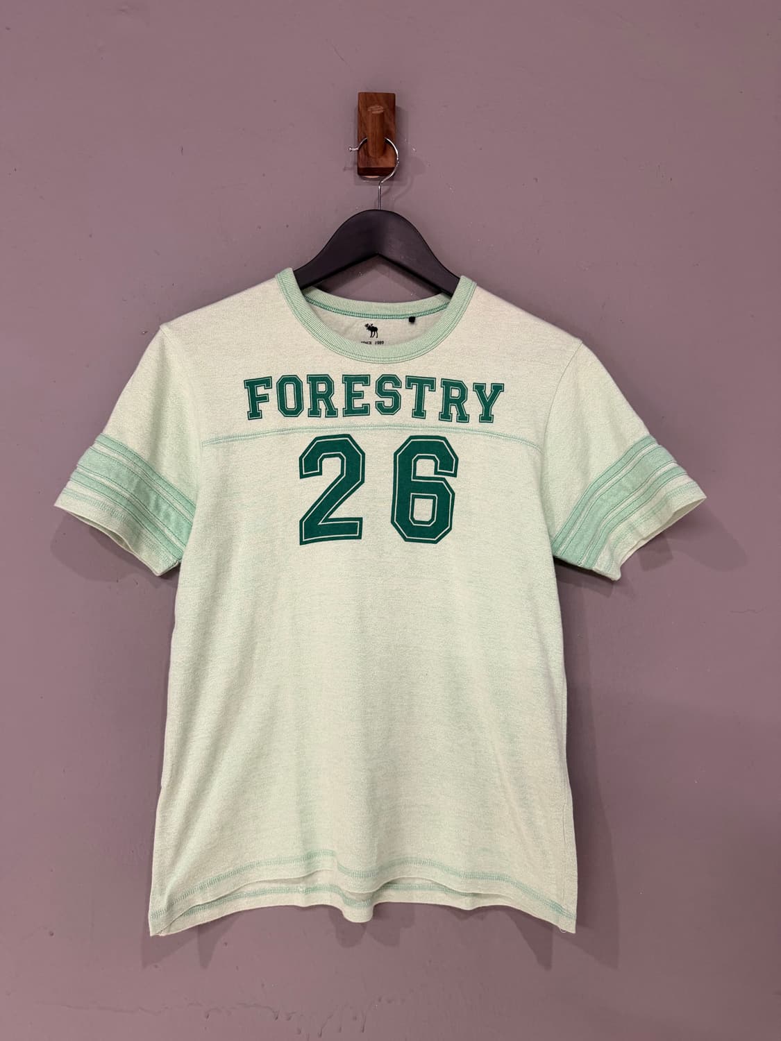 numbering detail mint t-shirt 상품이미지6