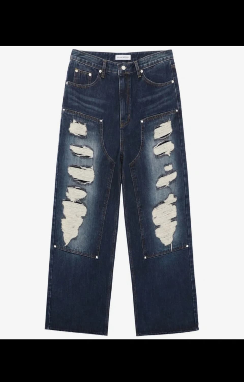 캑터스도넛마켓 카펜더 와이드 데님 S 상품이미지1