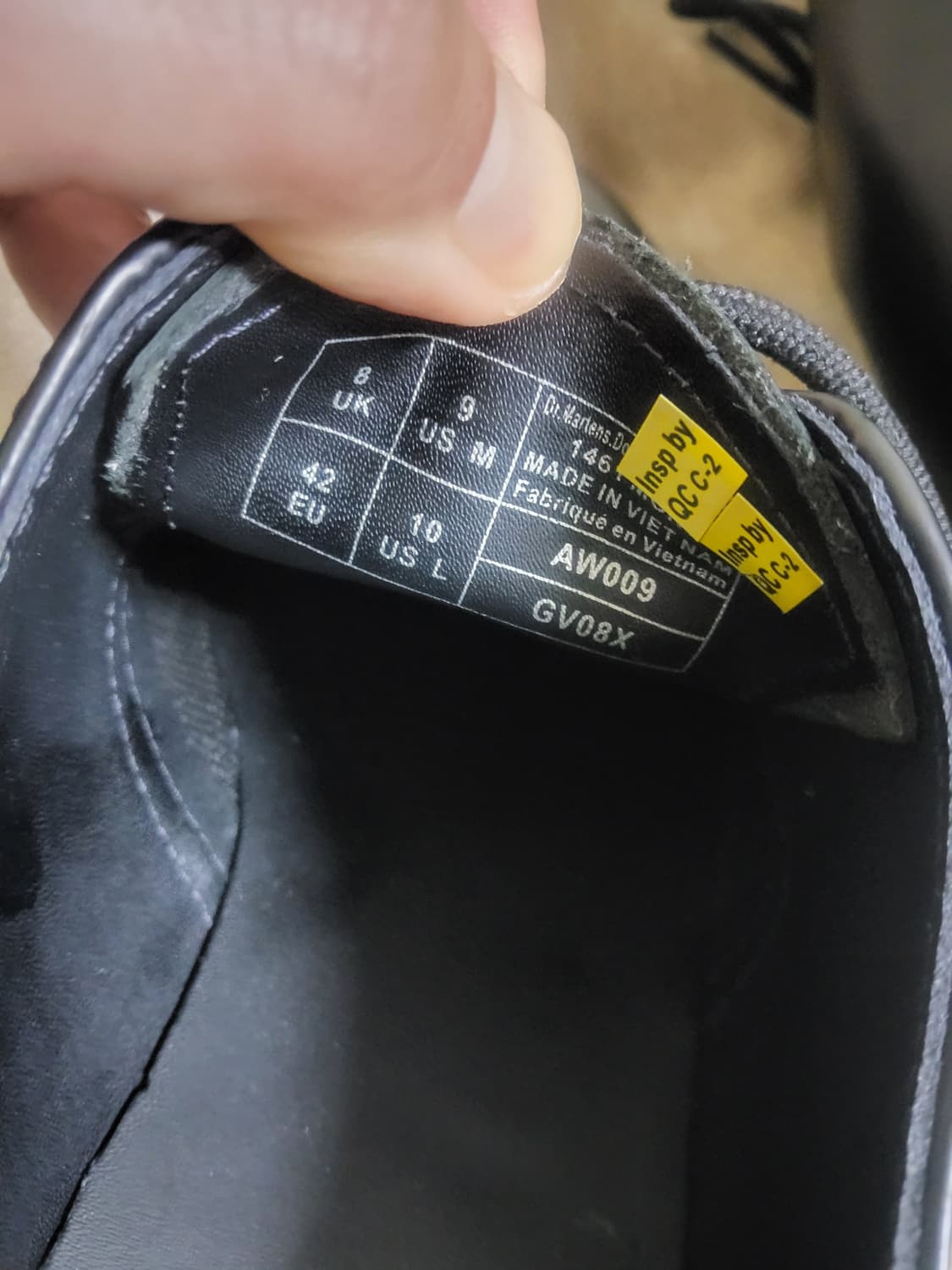 닥터마틴 1461모노 3홀 270사이즈 A급 상품이미지2