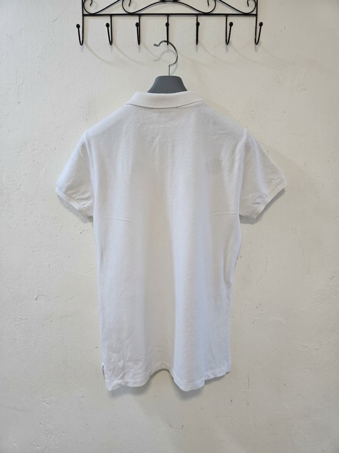 폴로 랄프로렌 여성 흰색 스키니 카라티 L 상품이미지2