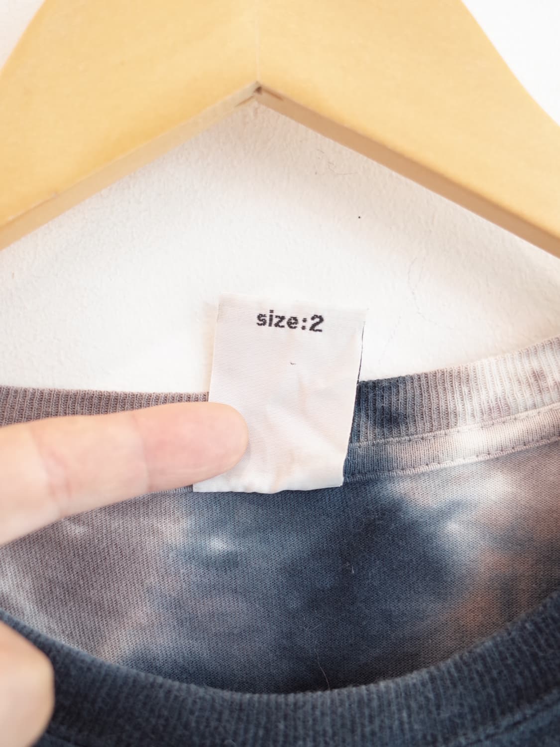 X-girl 타이다이 티셔츠 상품이미지4