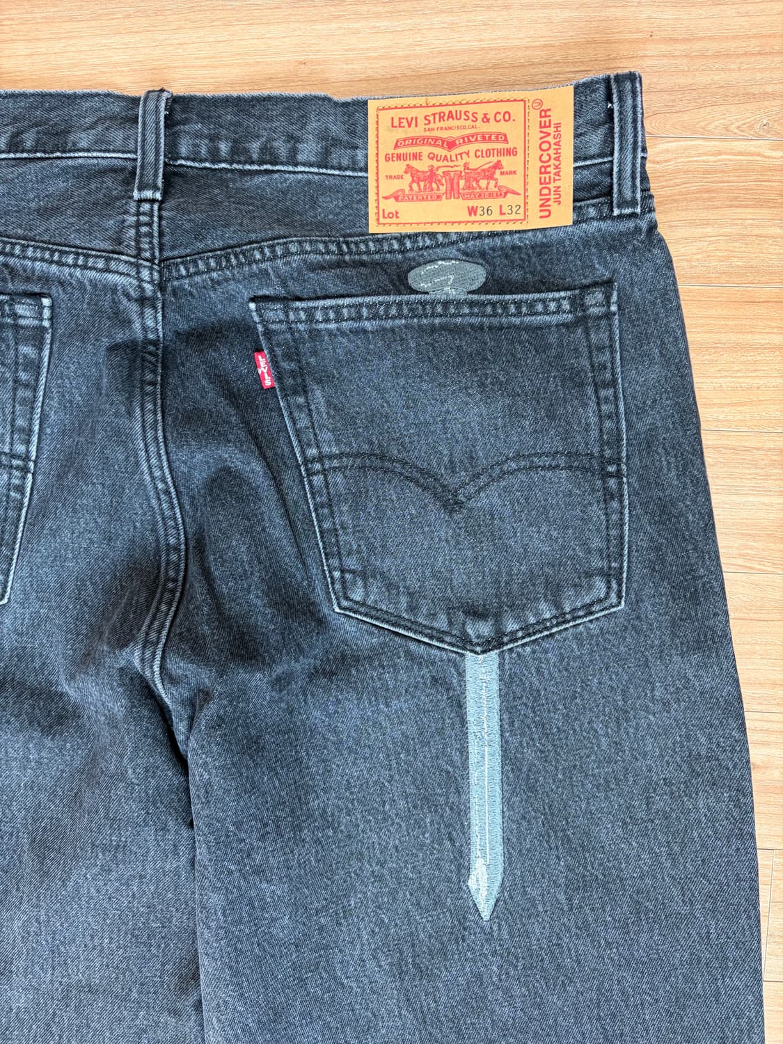 [36] 리바이스x언더커버 배기 진 상품이미지6