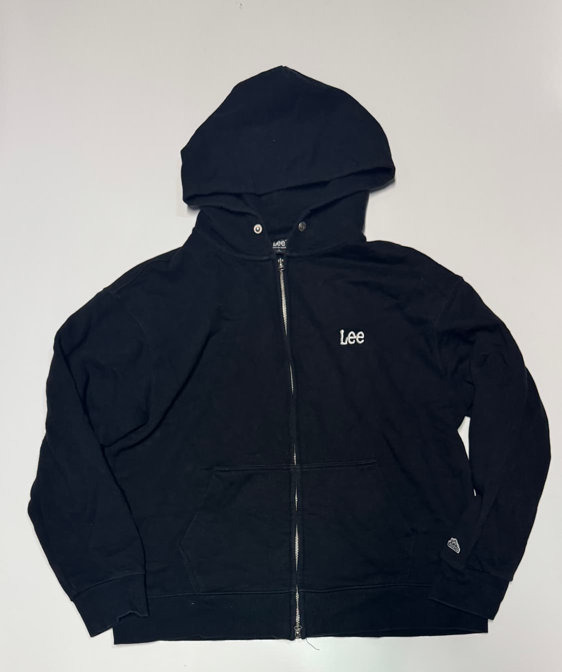 Lee 리 투 웨이 22년도 트레이닝 후드집업 L 블랙 상품이미지1
