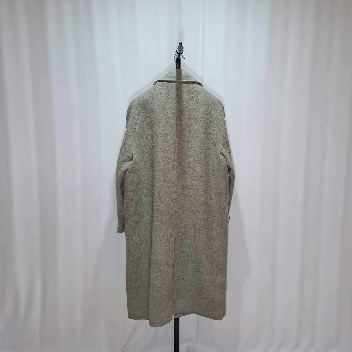 (새상품) LEMARD 르마드 울 발마칸 롱 코트 L B91 상품이미지4