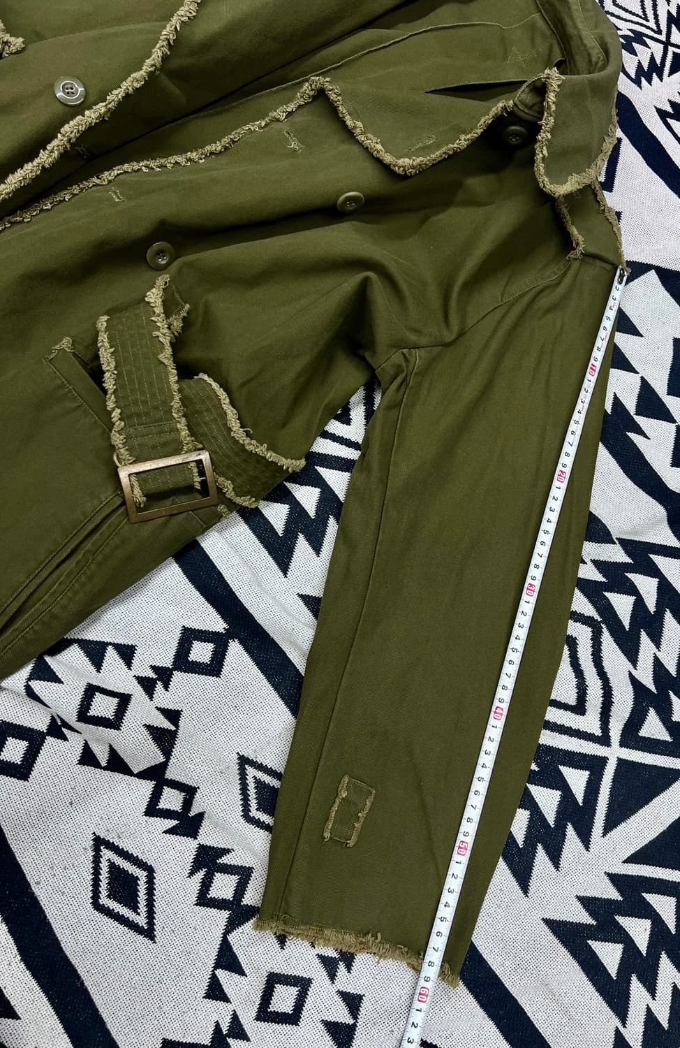 딜레탕트(dilettante)  밀리터리 트렌치코트 상품이미지9