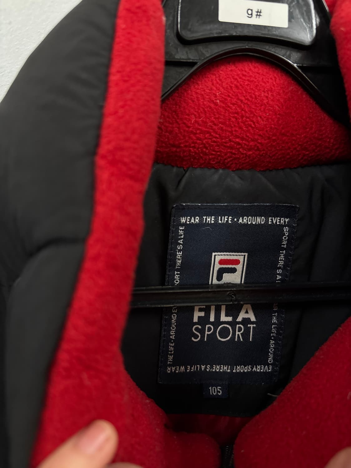 휠라 숏 다운패딩 상품이미지6