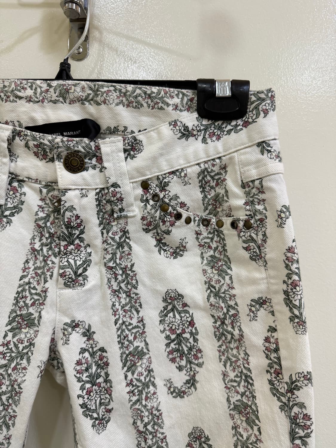 이자벨마랑 슬림핏 팬츠 정품 상품이미지2