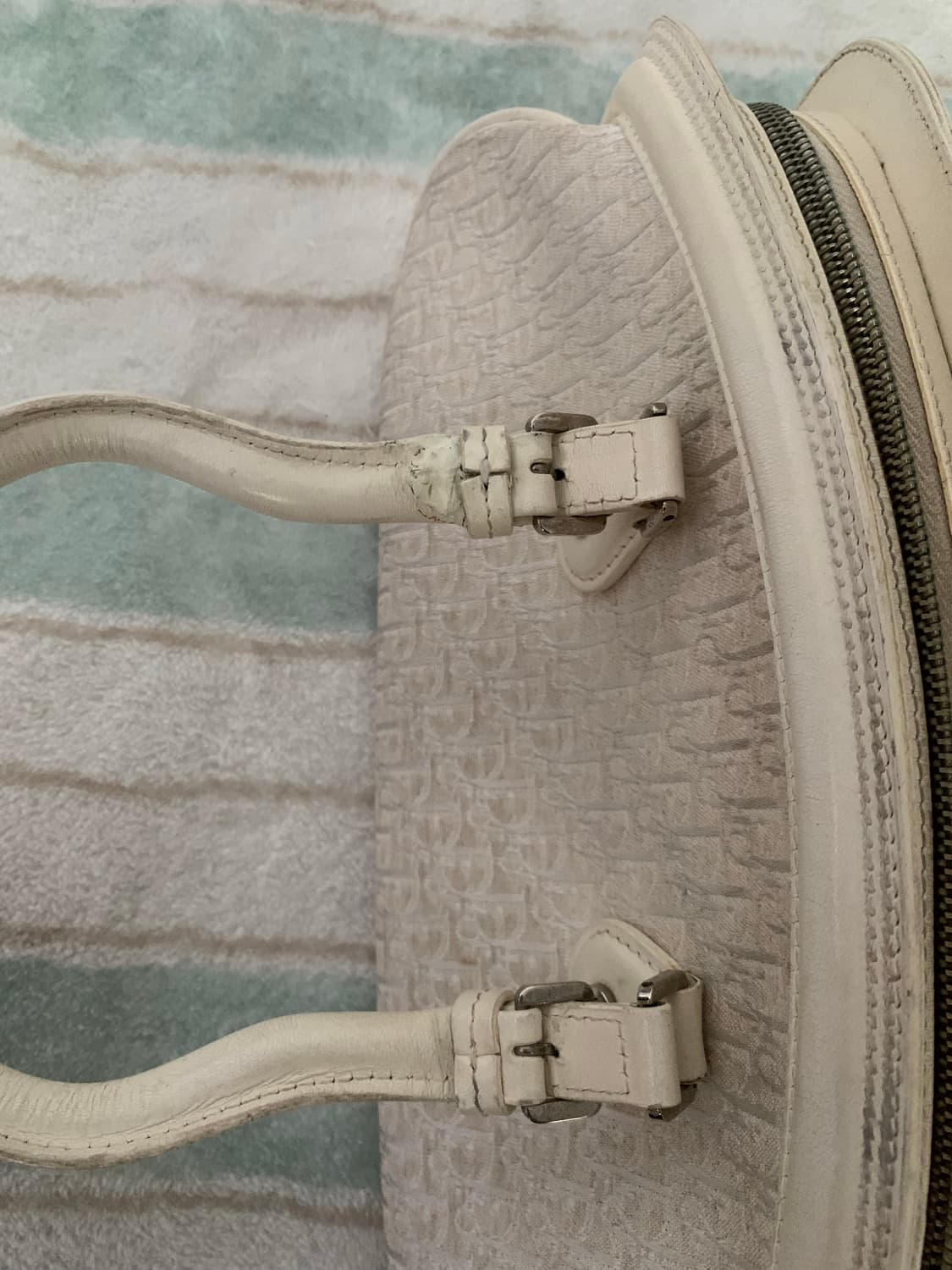 빈티지 디올 볼링백 토트백 정품 상품이미지5