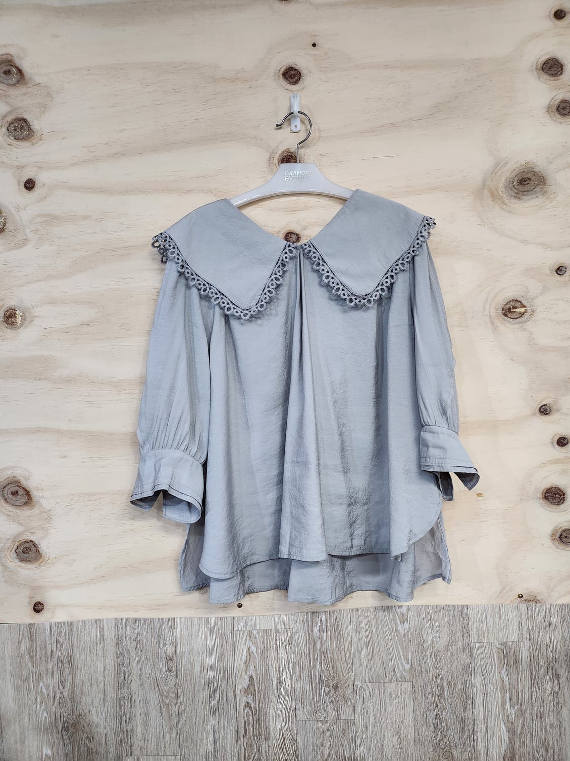 1184) GGPX 빅카라 블라우스 상품이미지1