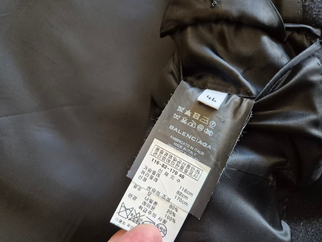 15fw Balenciaga Alexander wang mac coat 상품이미지8