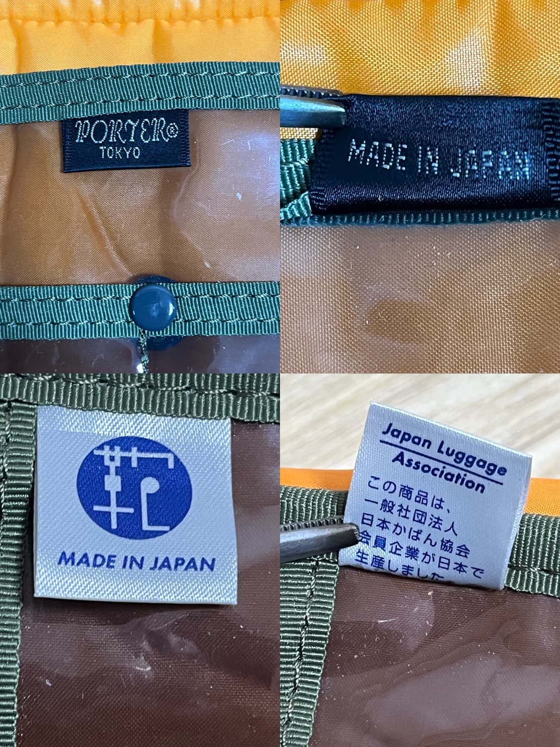 요시다 포터 탱커 2way 브리프케이스 세이지 그린 622-79311 상품이미지9