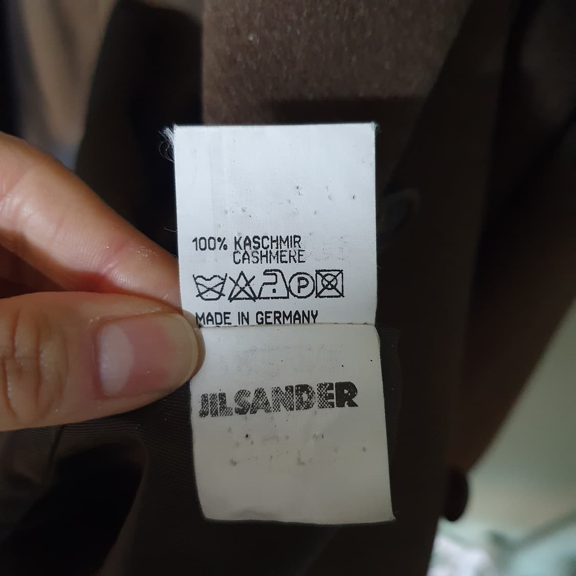 질샌더 캐시미어100 여성 코트 40 상품이미지6