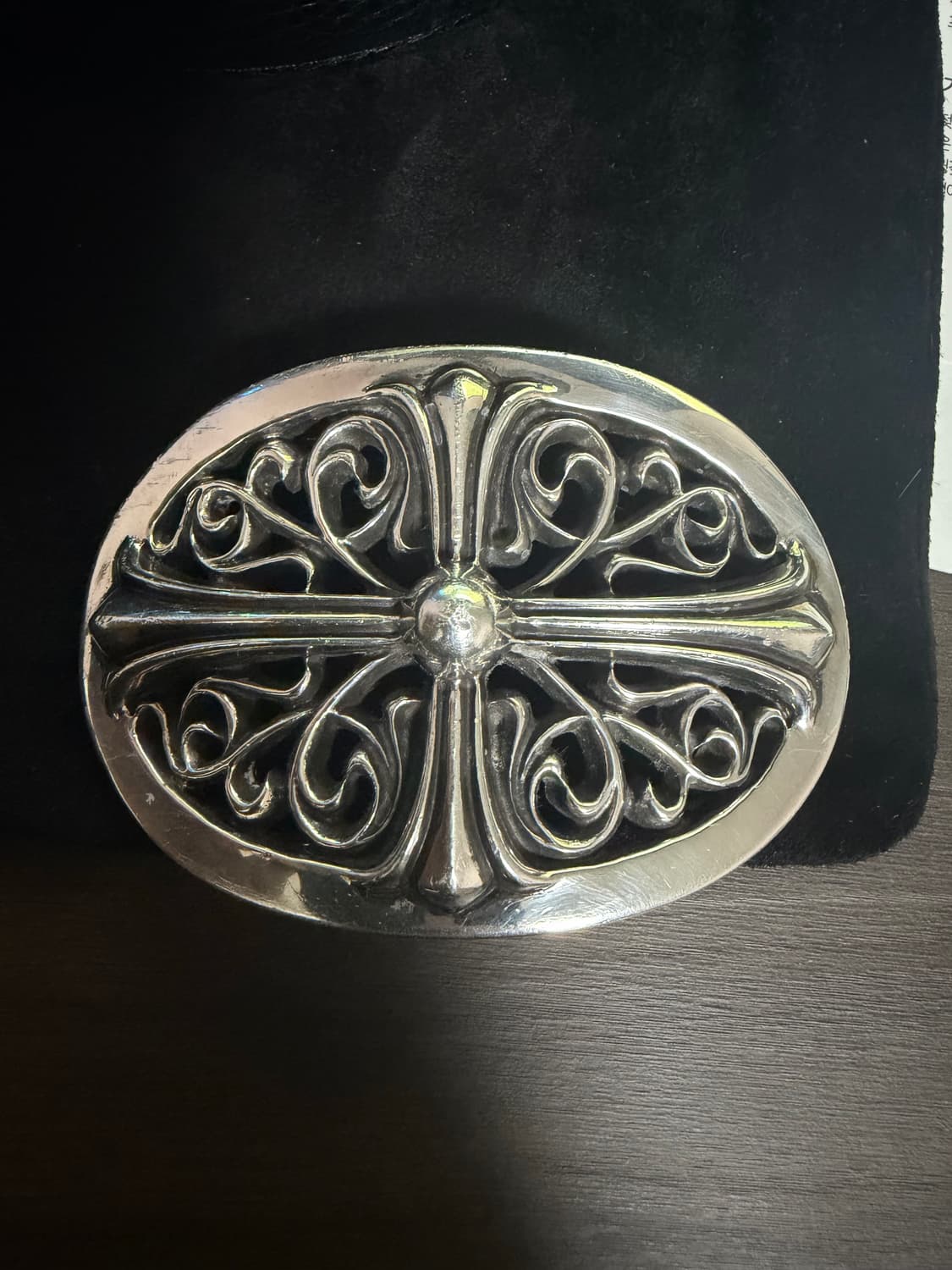 크롬하츠 오발벨트 버클 국내매장(영수증포함)+34사이즈 스트랩 상품이미지3