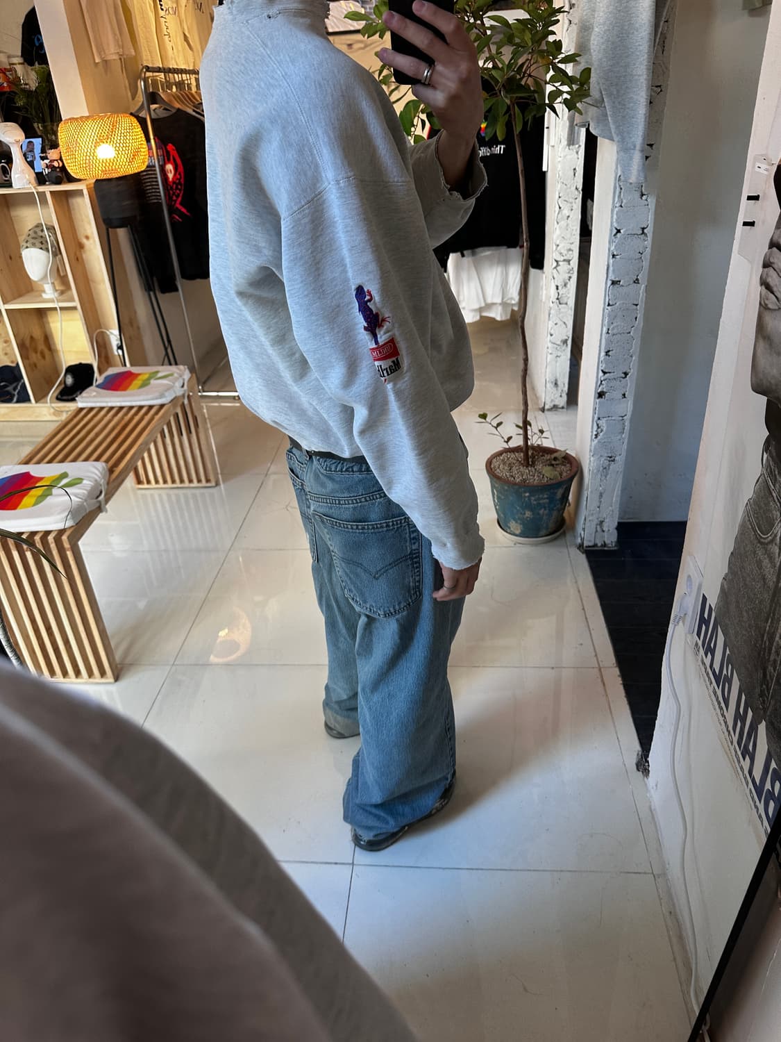 90s og marlboro sweatshirt 상품이미지4
