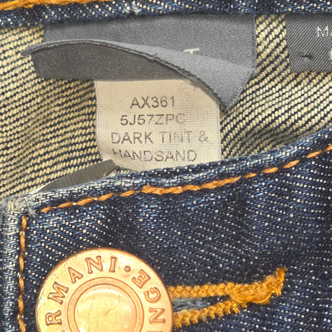 A|X 아르마니 데님 0 SHORT XS 상품이미지9