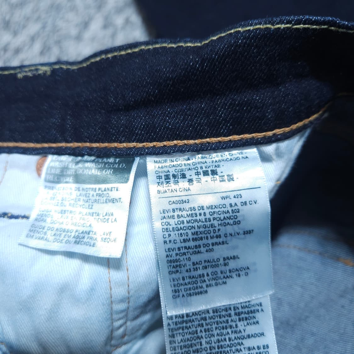 리바이스513) 30/32 남자 일자청바지 / 왕눈이샵 상품이미지9