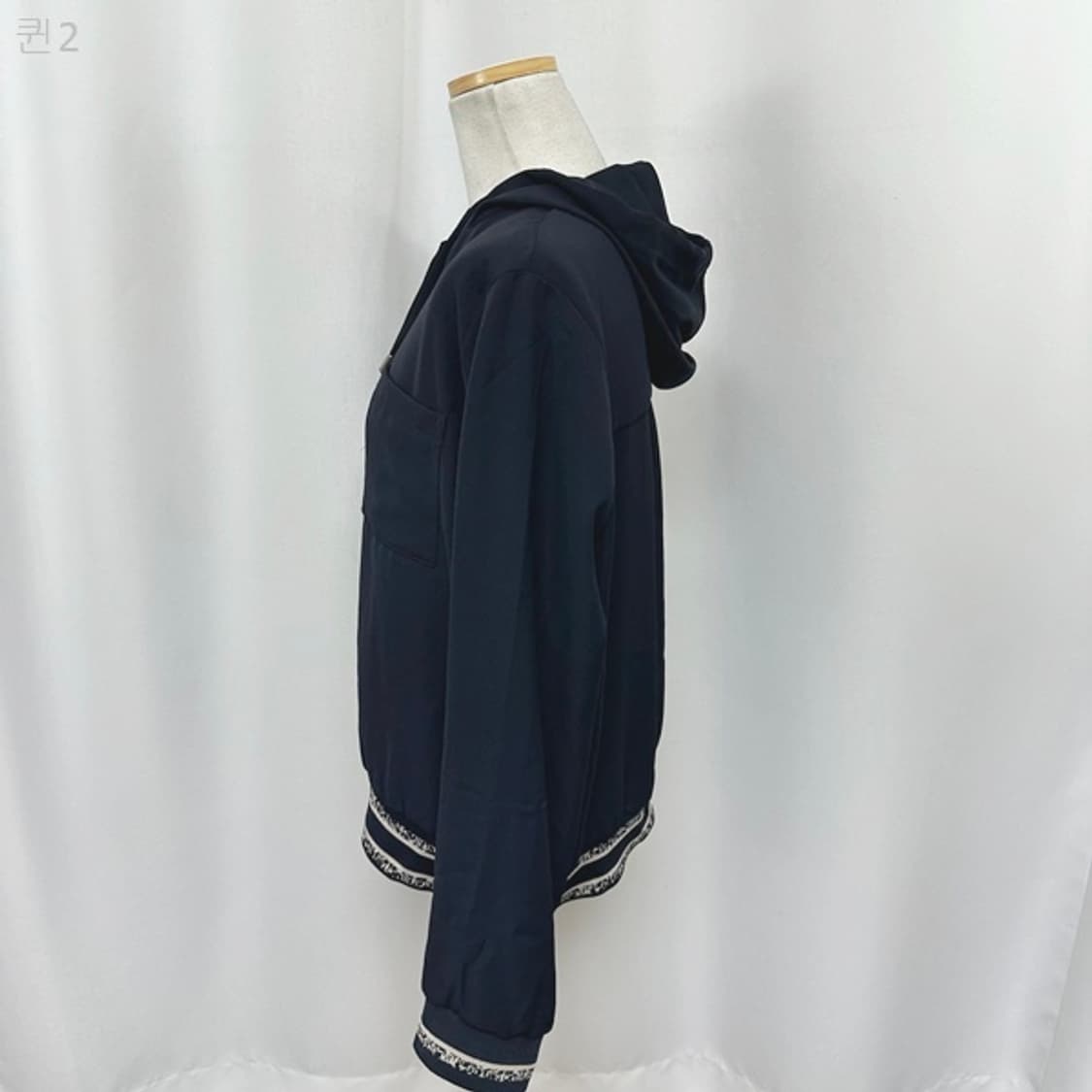 셀렙샵 여자 후드자켓 네이비 77 상품이미지5