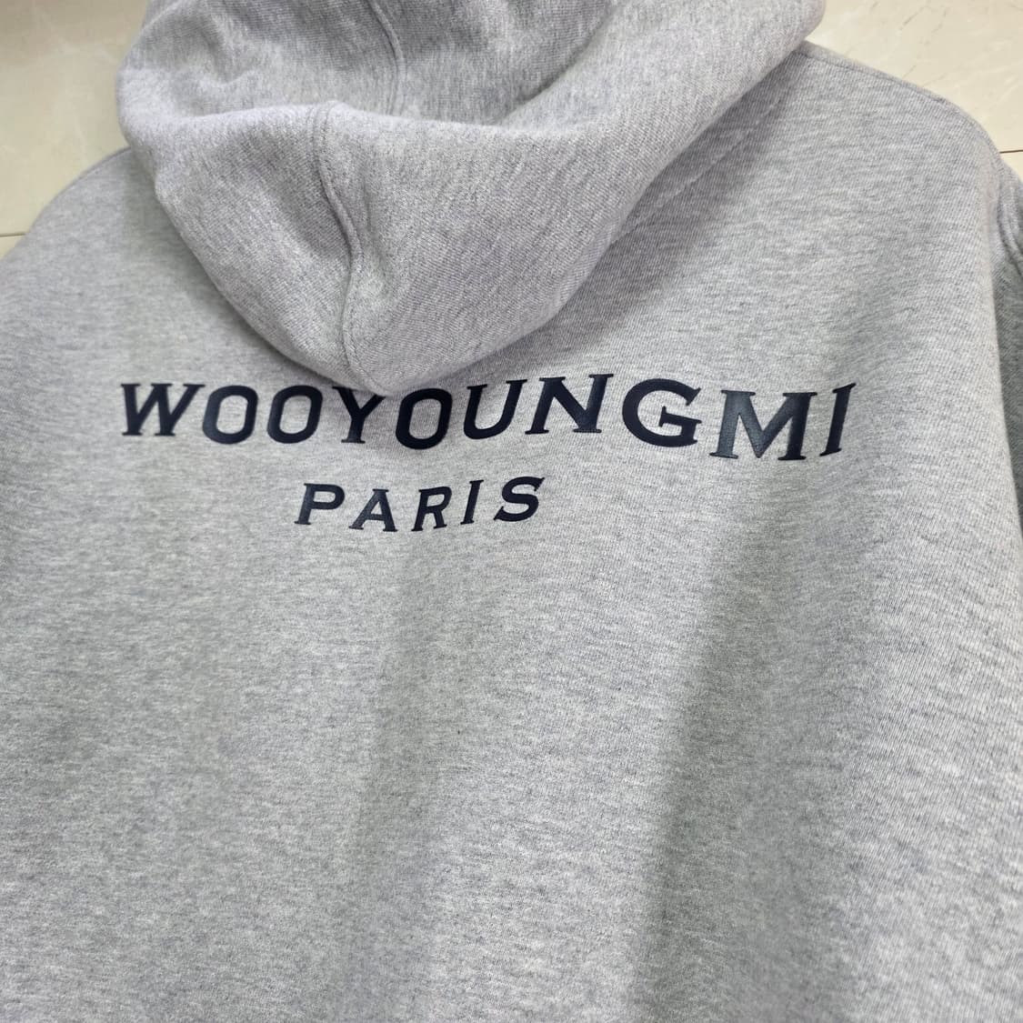 {클로젯}[48]우영미 백로고 프린팅 후드티 상품이미지3