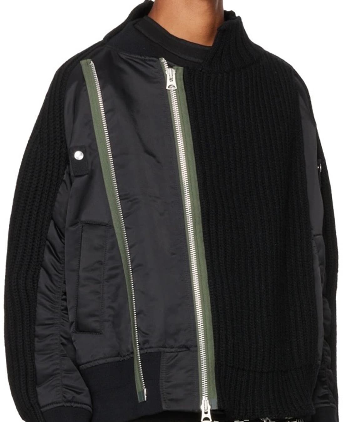 사카이 / 블랙 니트 자켓 / 4 상품이미지3