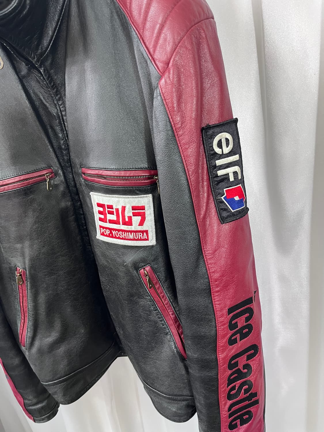 Vintage leather jacket 상품이미지3
