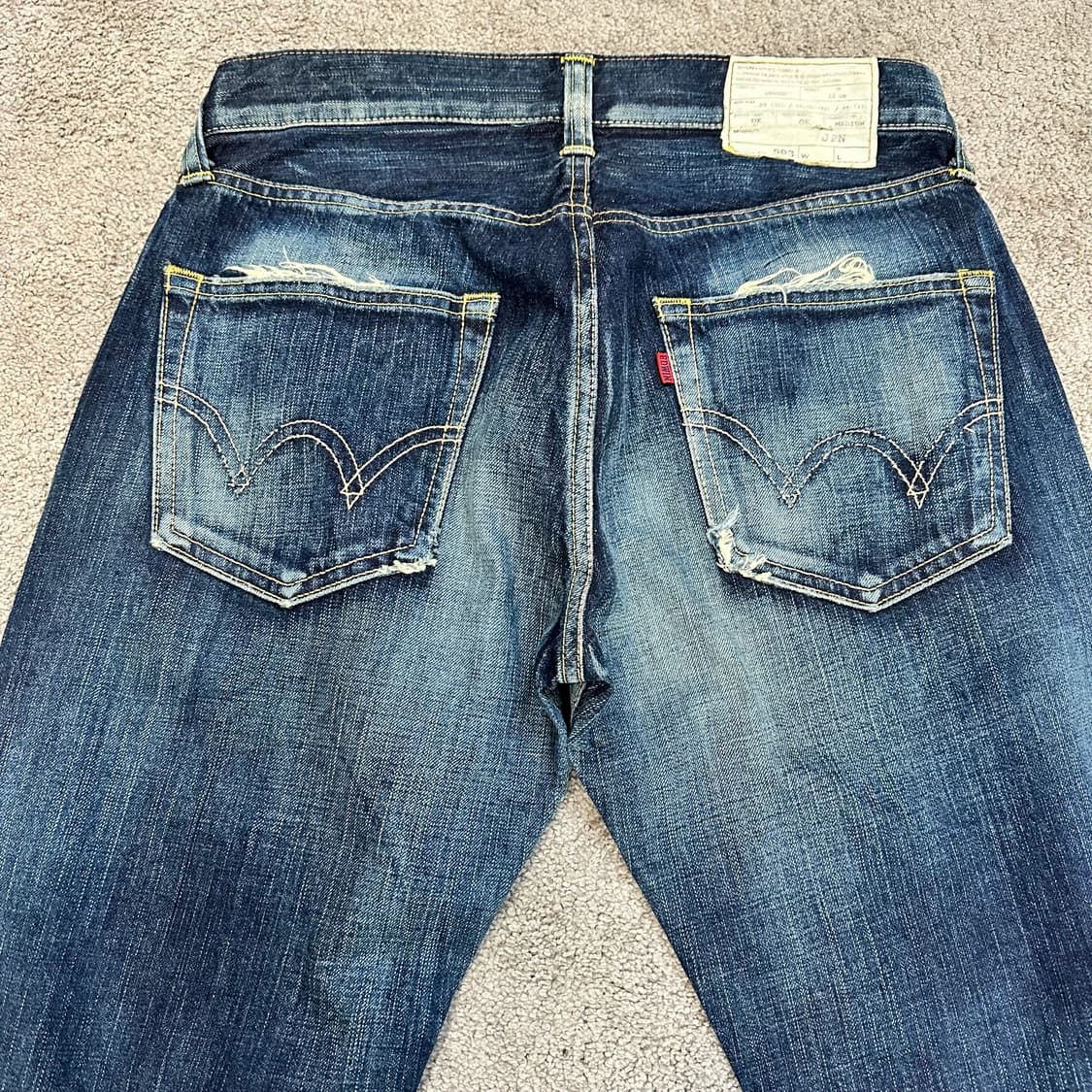 에드윈503 레귤러 스트레이트 페이드 데님 팬츠(30) 상품이미지9