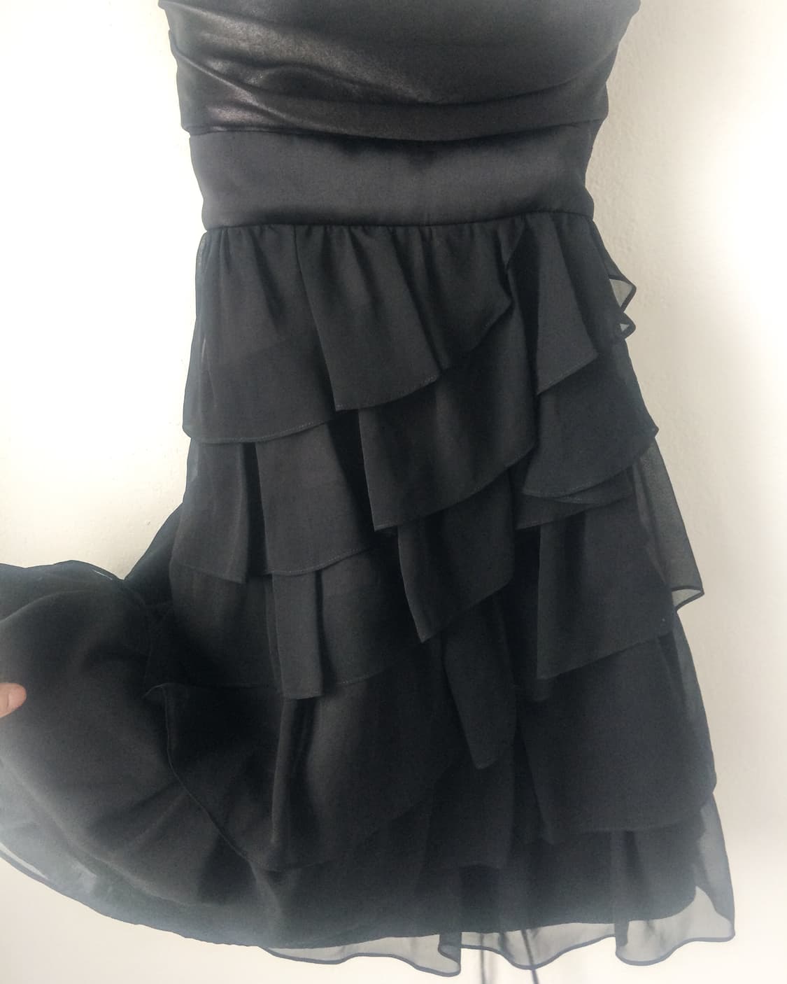 Unbalanced layer point sleeveless one pi 상품이미지7