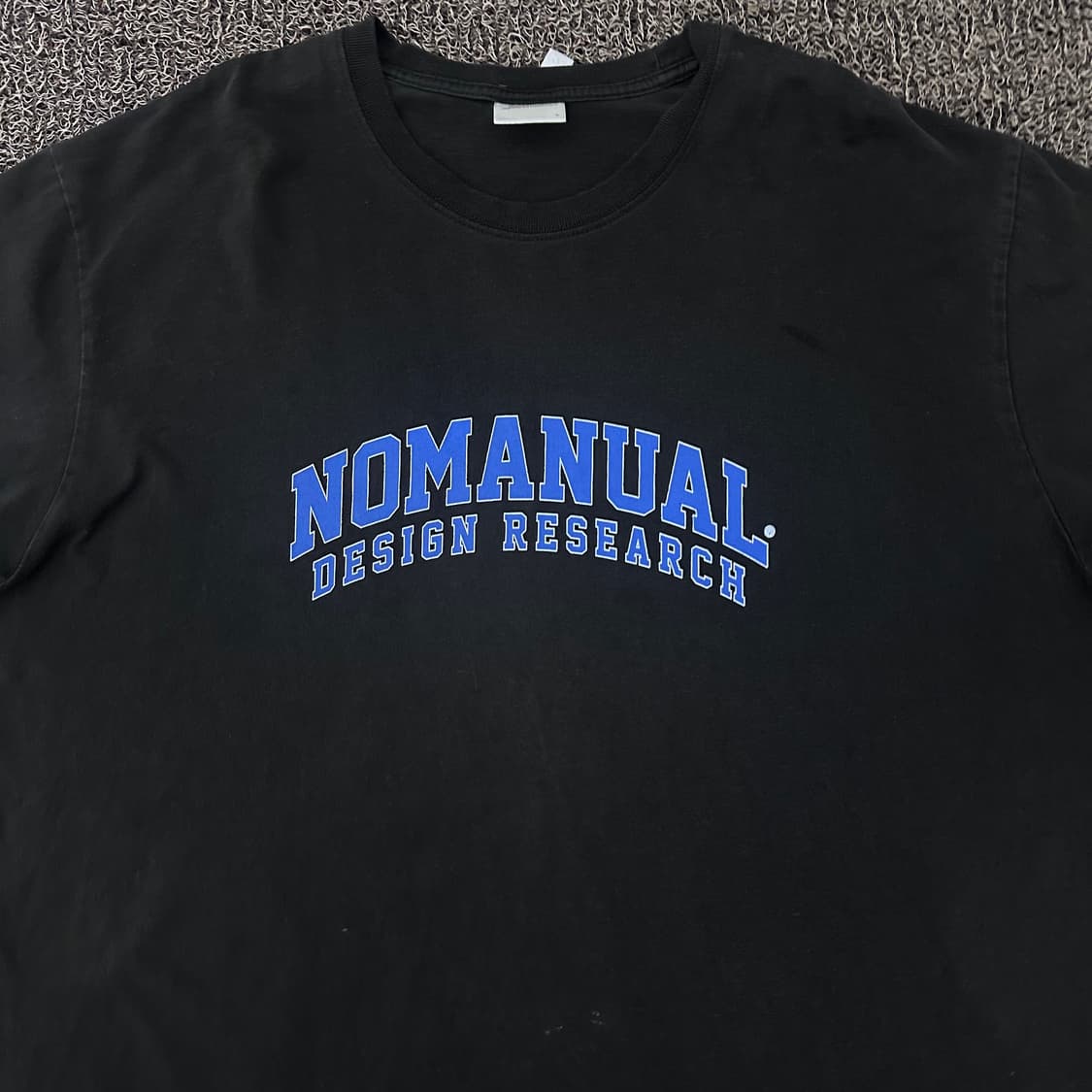 NOMANUAL 노매뉴얼 반팔티셔츠 블랙 XL 상품이미지2