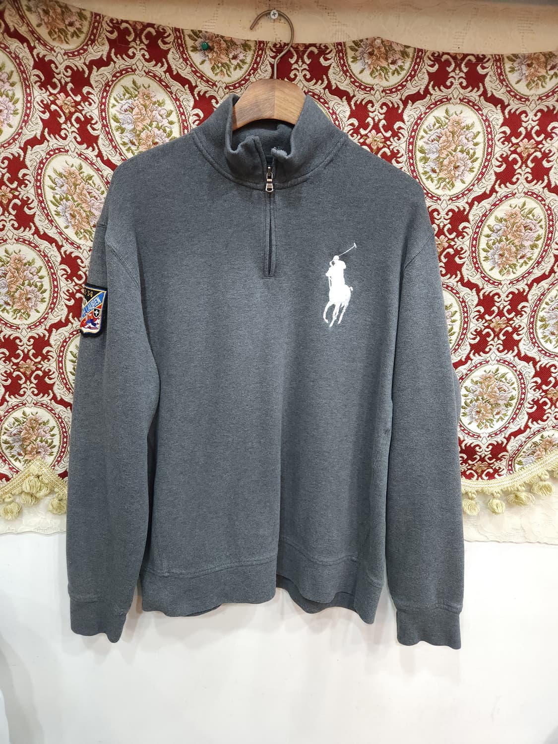 폴로 랄프로렌 빅포니 스키와펜 반집업 맨투맨
​
 상품이미지6